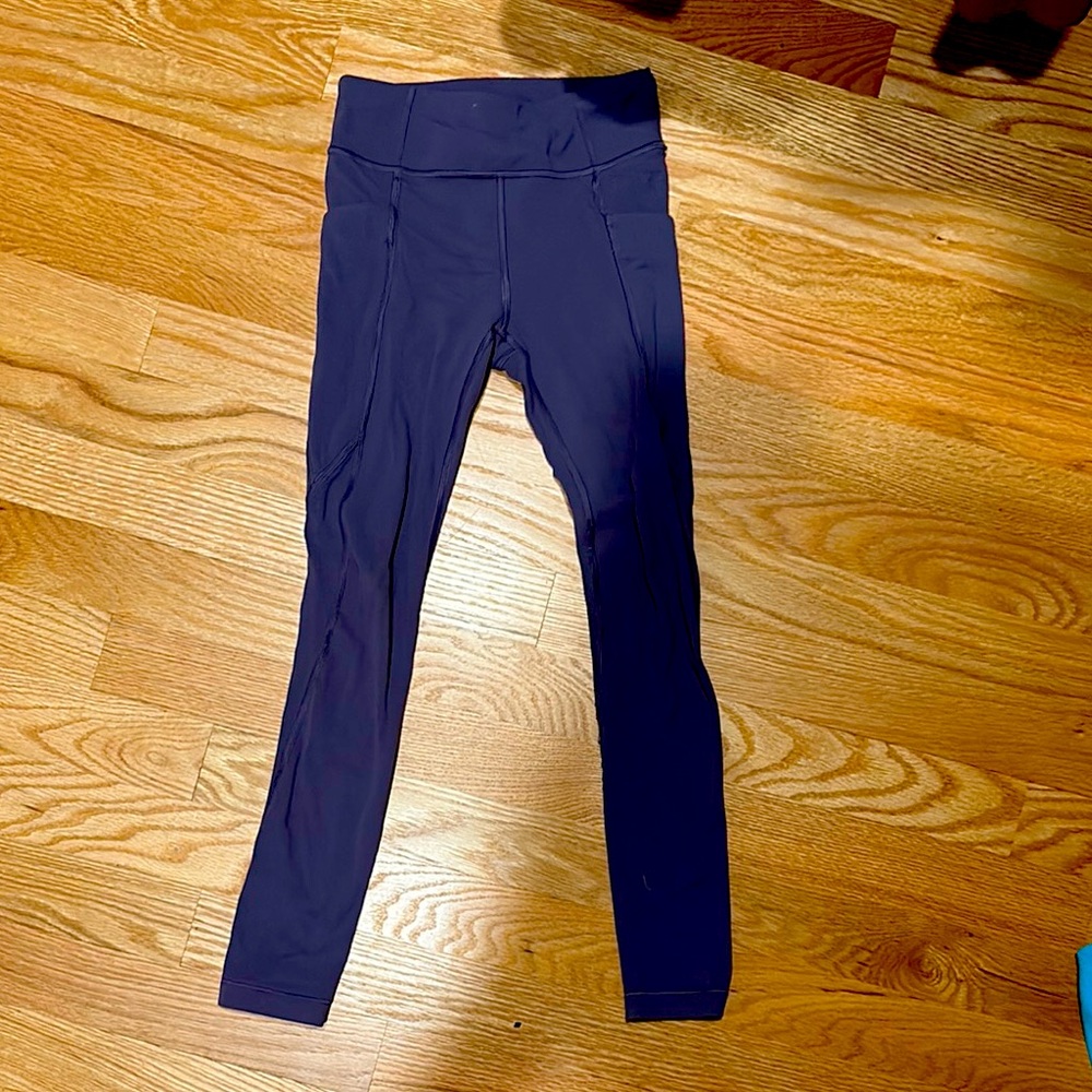 Purple leggings
